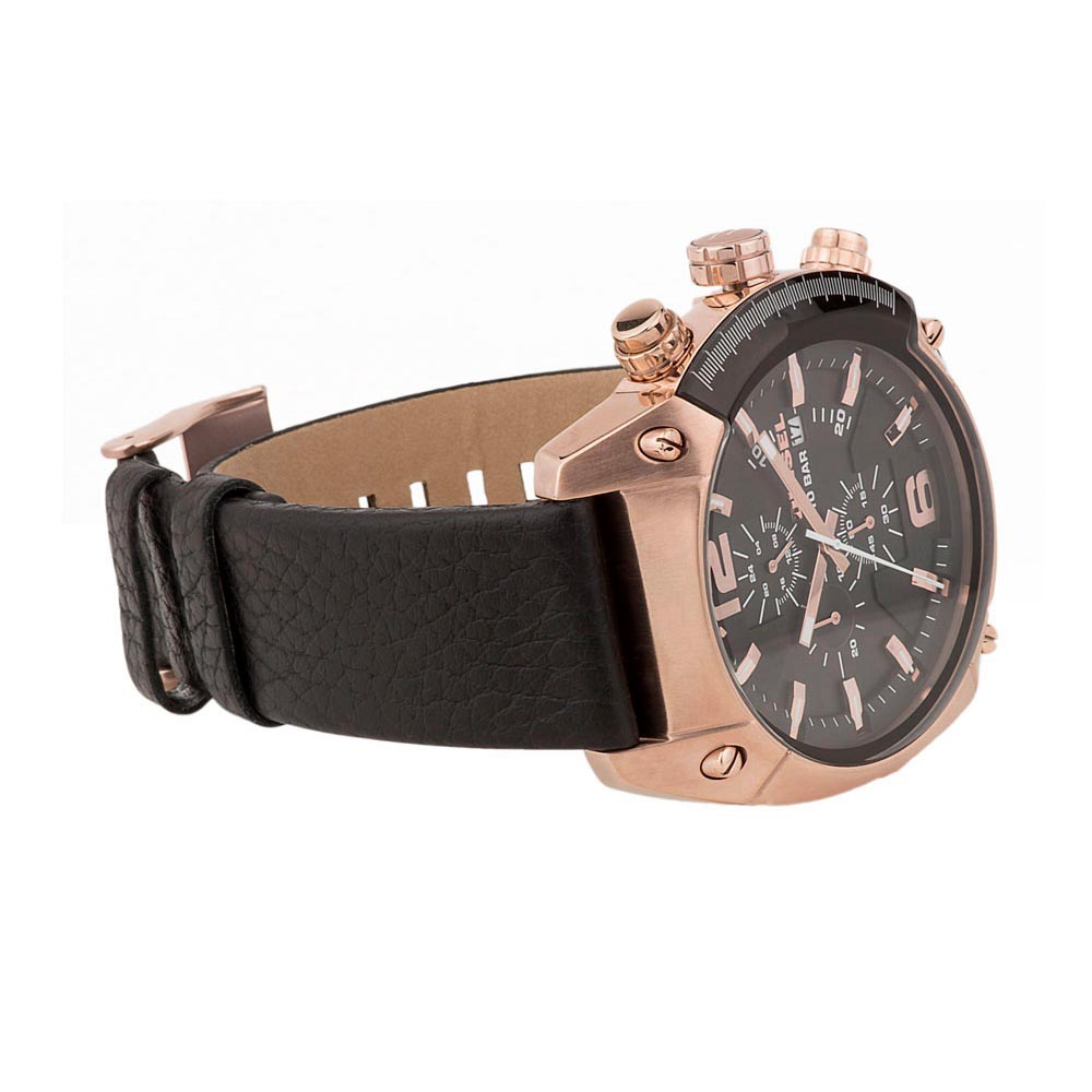 Ágora - Online Store - Reloj Diesel Overflow mod DZ4297 con malla de  cuero y caja de acero inoxidable color bronce 😎⌚ Una belleza con una  resistencia al agua de 10 Bar