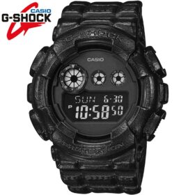 Reloj Casio G-Shock GD120BT-1 Acuático Luz LED Textura Tipo Cuero