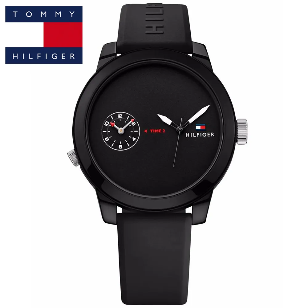 Reloj Tommy Hilfiger Denim 1791326 Hora Dual