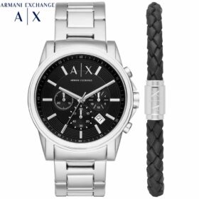 Reloj Armani Exchange Outerbanks AX7100 Set con Pulsera