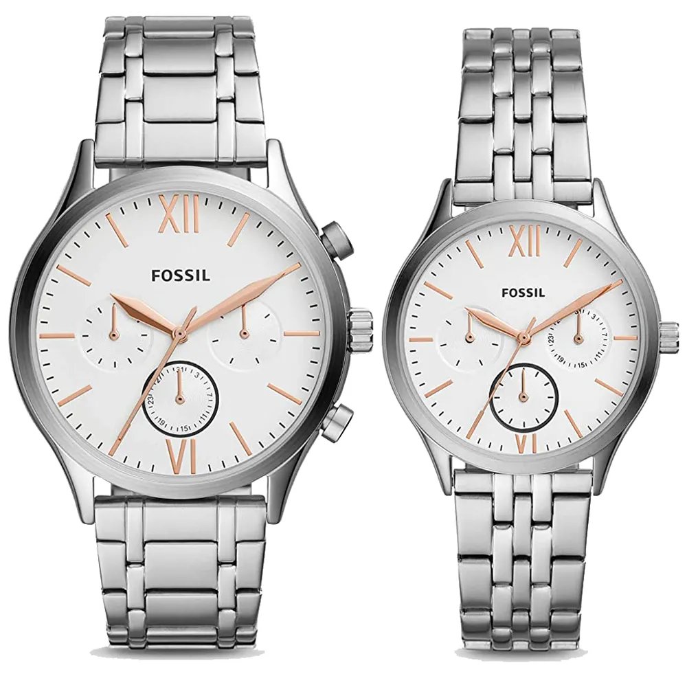 Reloj Fossil Fenmore BQ2468SET Hombre y Mujer