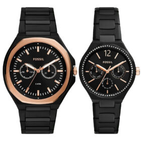Reloj Fossil Evanston BQ2645SET Hombre y Mujer