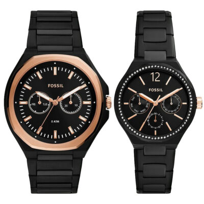 Reloj Fossil Evanston BQ2645SET Hombre y Mujer