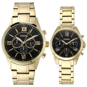 Reloj Fossil Flynn BQ2400SET para Hombre y Mujer