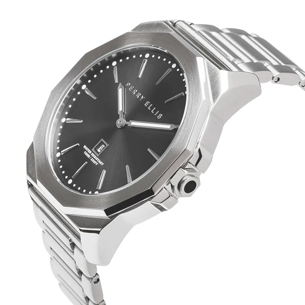 Reloj Perry Ellis Decagon 46 05001-02
