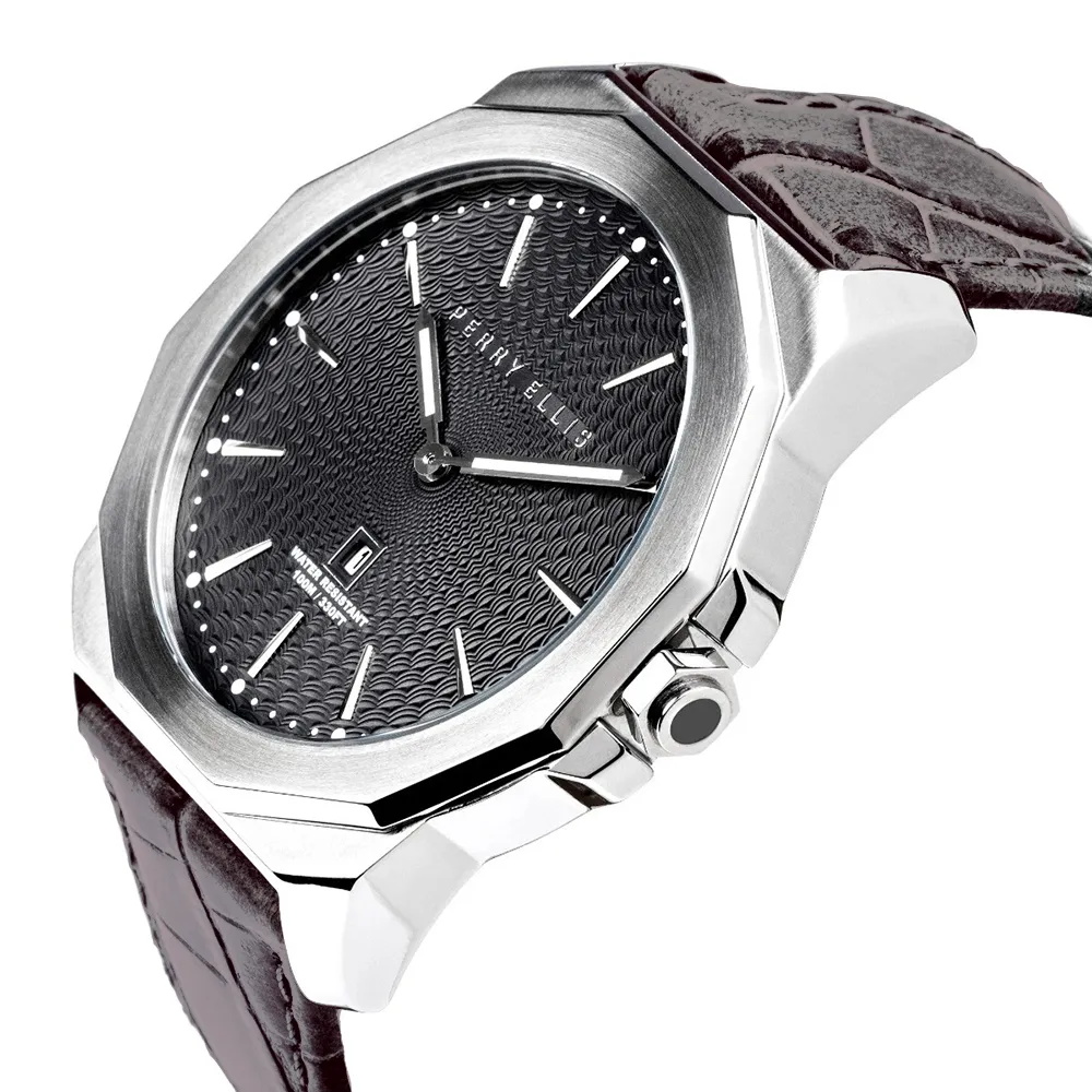 Reloj Perry Ellis Decagon 46 05005-01
