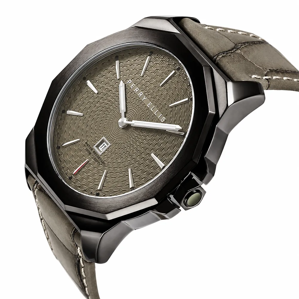 Reloj Perry Ellis Decagon 46 05008-01