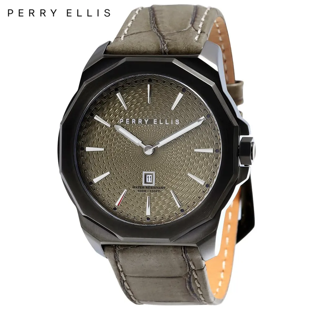 Reloj Perry Ellis Decagon 46 05008-01