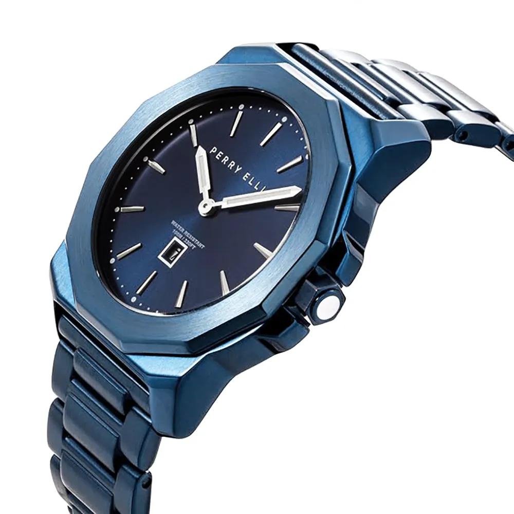 Reloj Perry Ellis Decagon 42 08008-02