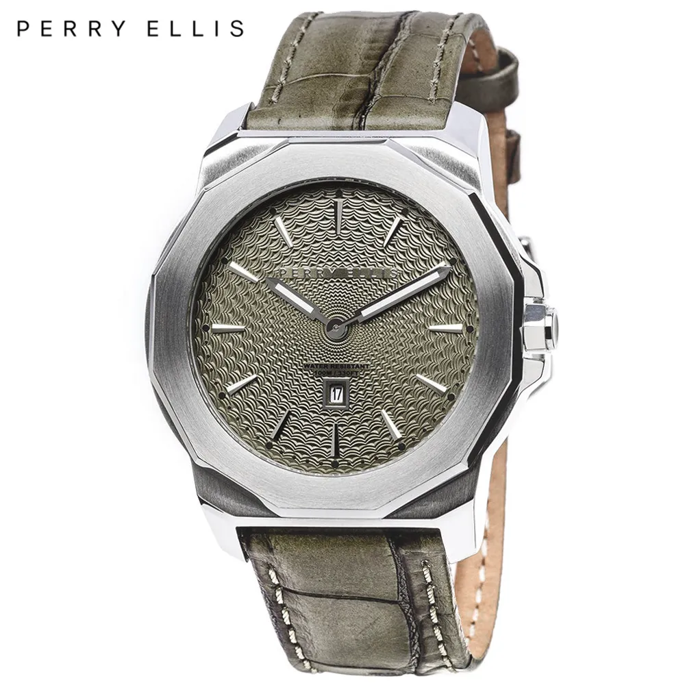 Reloj para Hombre Perry Ellis Decagon 42 08004-01